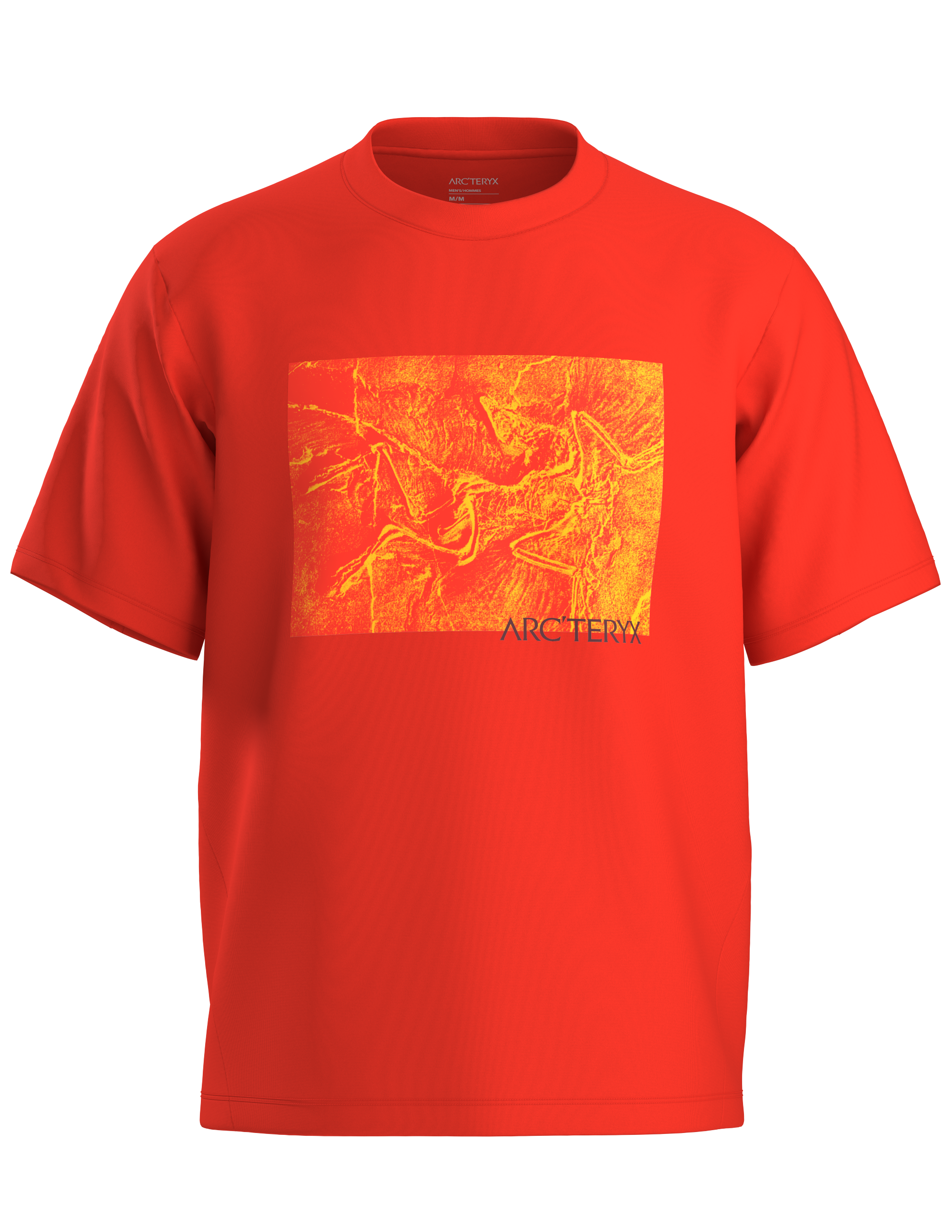T-Shirt Kragg Cotton Lithographica H - Arc'teryx